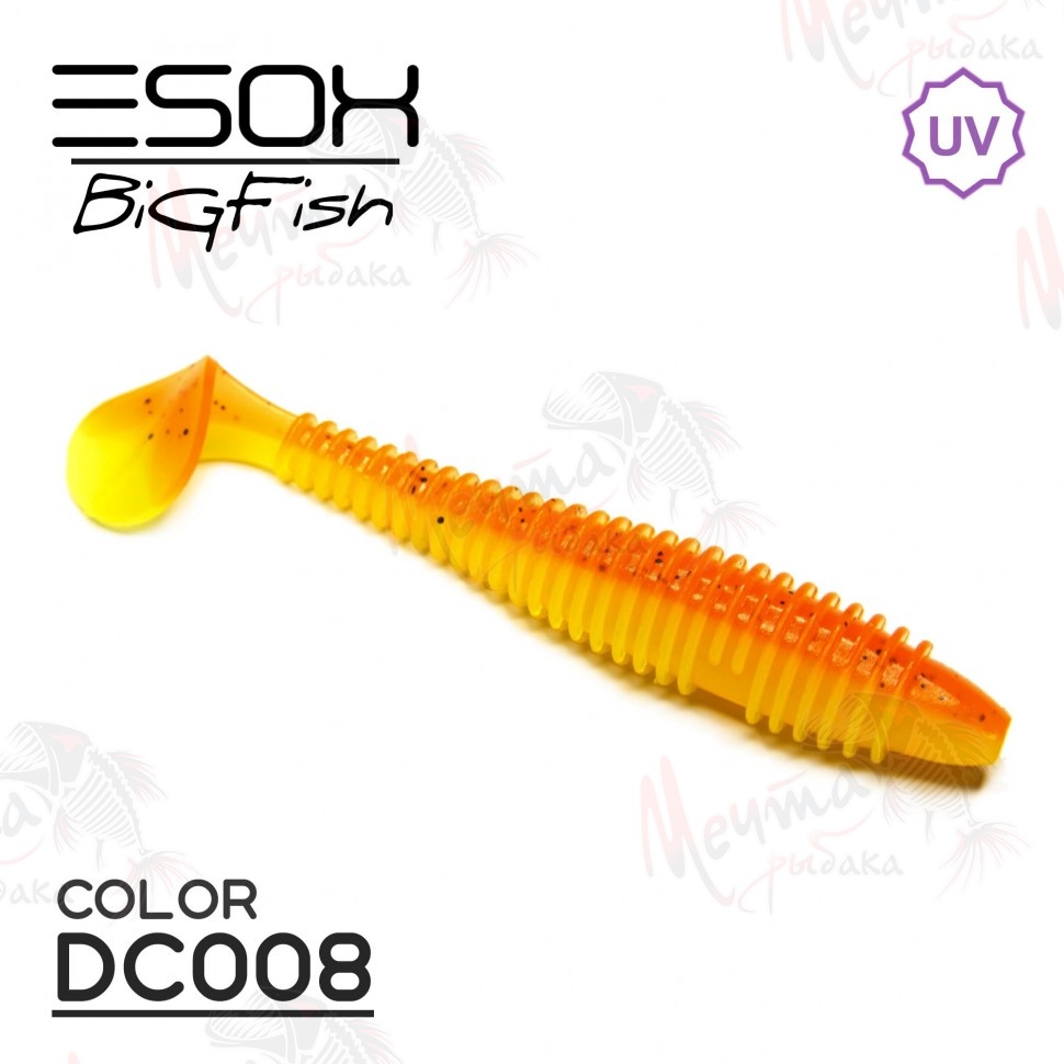 Виброхвост ESOX Swinky Fat 6.8' #DC008